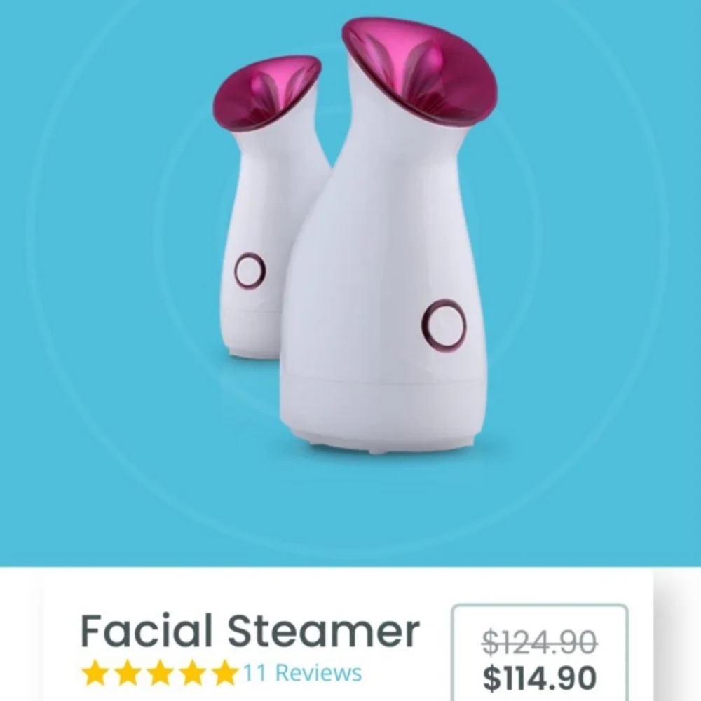LUGIRA FACIAL STEAMER LIKE NEW! ☆ PURIFY STEAM NANO